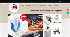 Desktop Screenshot of bimier-marquage.fr